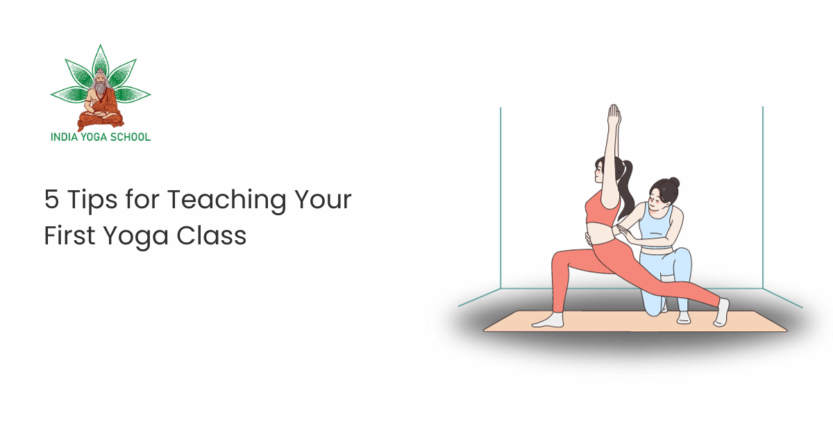 5 tips for teaching your first yoga class