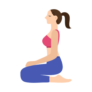 Virasana Pose